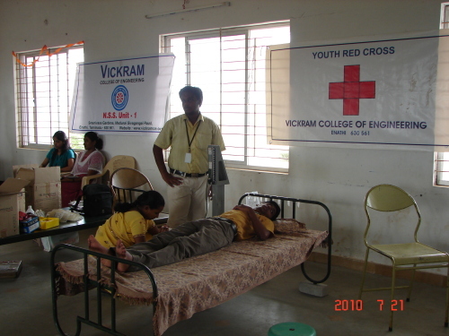 National Service Scheme  and Youth Red Cross joining together for a common cause 