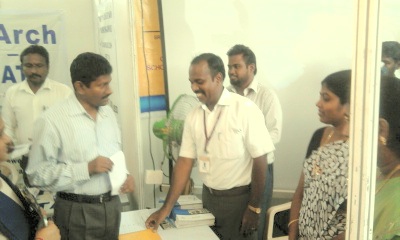 Mr. U. Sagayam, IAS, District Collector,Madurai at the stall