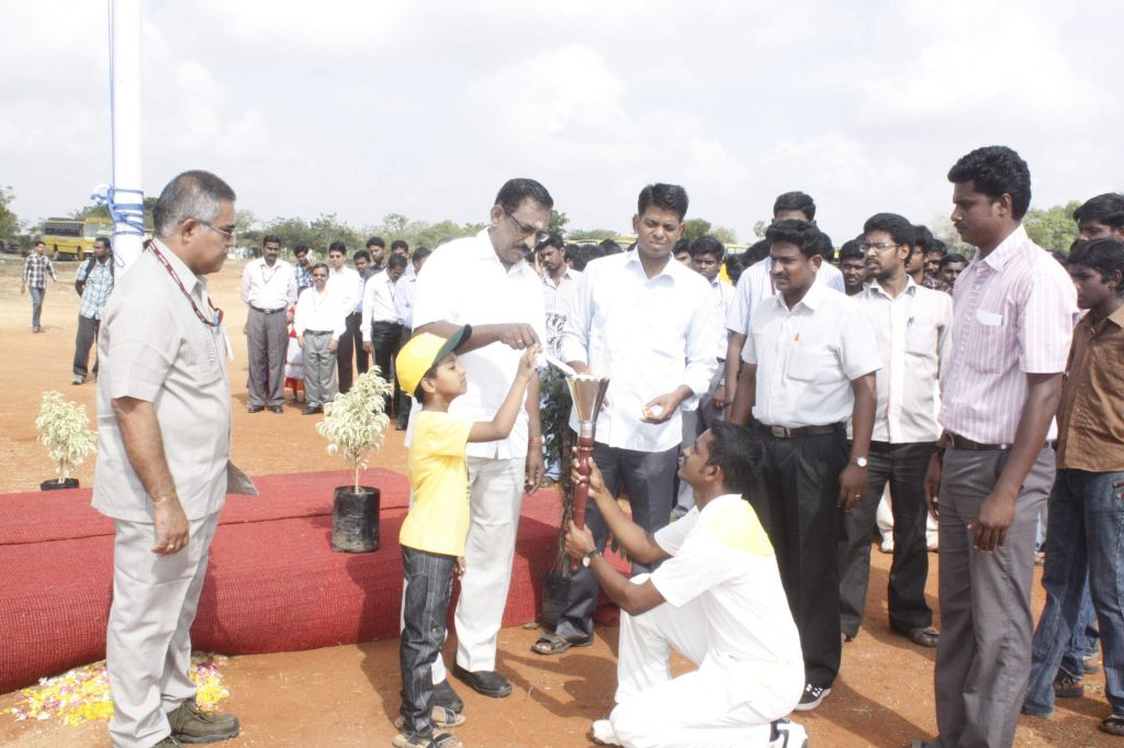 Inauguration of the 11th Sports Day by the Chairman