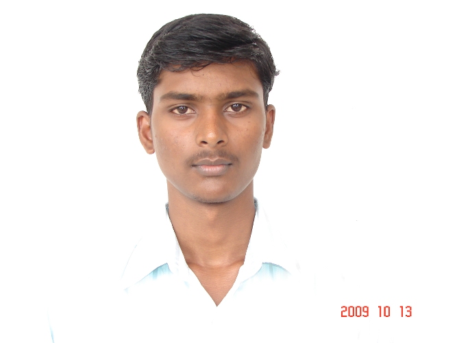 Ball Badminton Player - E.Muthu Veera Pandi of Second year EEE