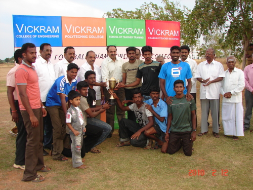 Runners up-Shanmuganathan College of Engineering,Pudukkottai 